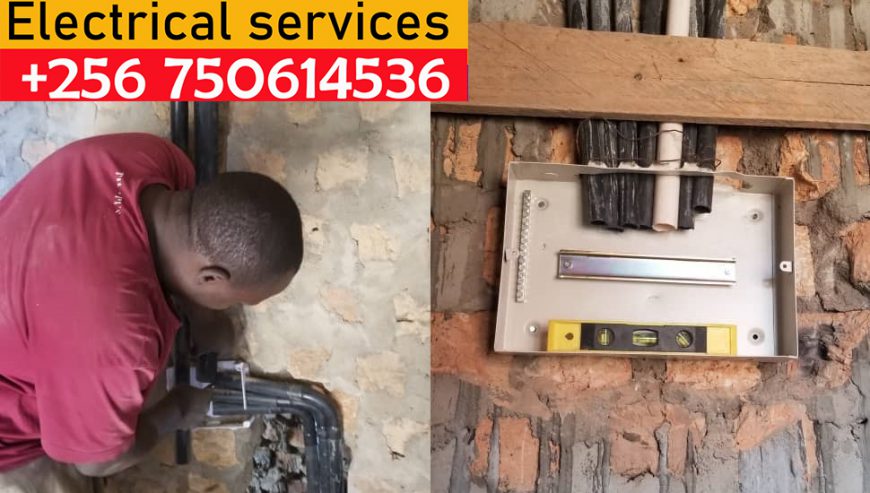 Authorized electricians in electrical wiring in Kampala