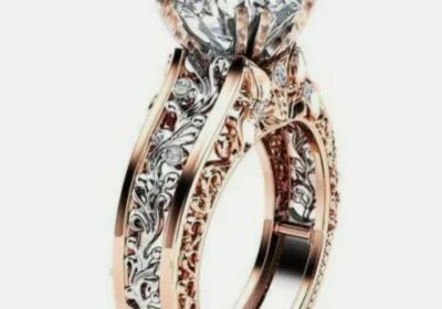 Rose Gold engagement Ring