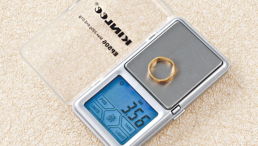 Small Electronic Digital Portable Jewelry Scale For Sale