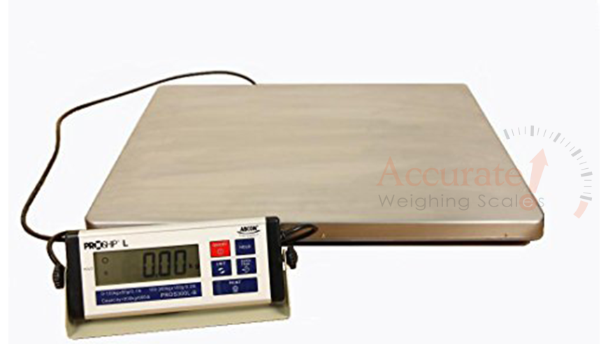 Commercial use electronic digital platform weighing scales