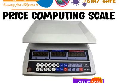 digital price computing scale of 130kg capacity