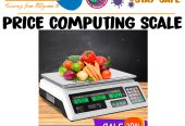 price computing scale with fixed function values
