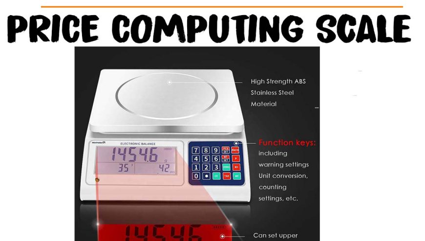 electronic digital balance price computing weighing scale