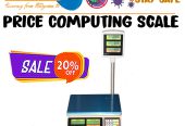 electronic price computing weighing scale