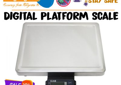 Digital Industrial Floor Scales Checkered Plate Design