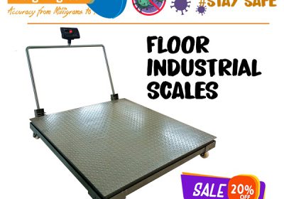 Double deck design platform scales for heavy duty use