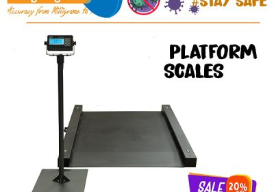 Verification platform weighing scales
