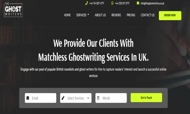 UK Ghostwriters