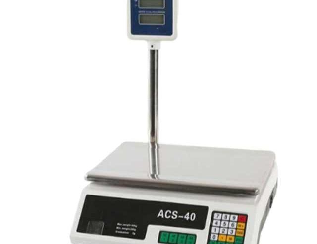 Acs Electronic Weighing Rechargeable Battery scale