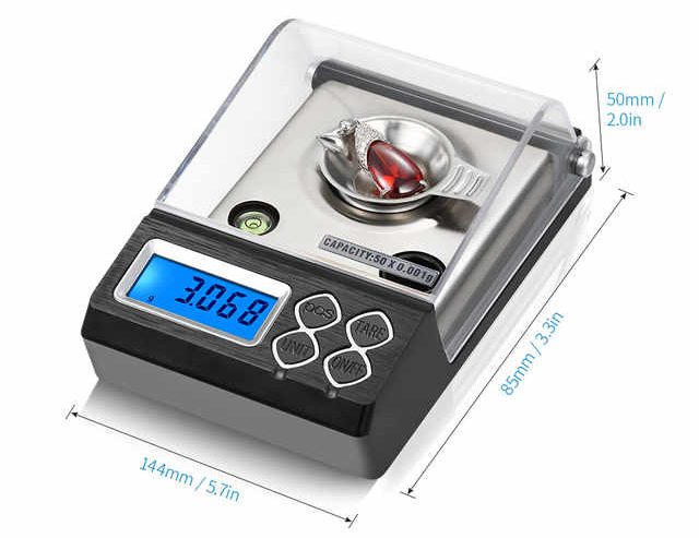 Stainless steel material Portable mineral, jewelry weighing scales in Kampala Uganda