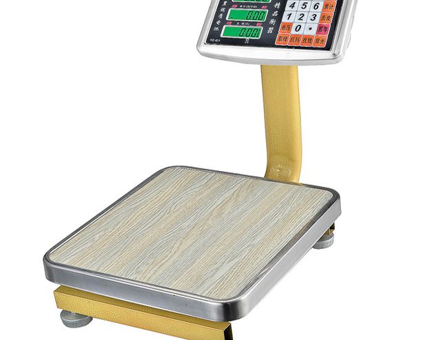 Electronic price platform fruit and vegetable 60kg weighing scale