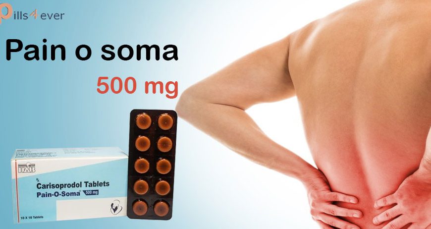 Pain O Soma 500 Mg Buy Online in USA – Pills4ever.com