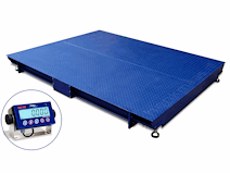 Weighing floor scales at Eagle Weighing systems Ltd